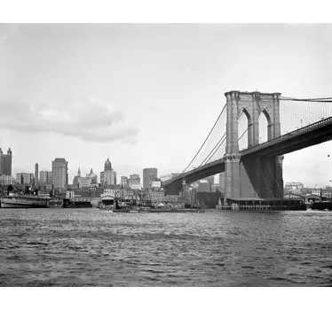 Brooklyn Bridge Aufkleber - TenStickers