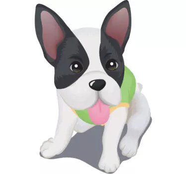 Französische Bulldogge Sticker - TenStickers