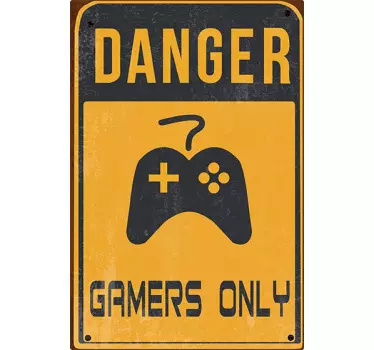 Gamers only aufkleber - TenStickers