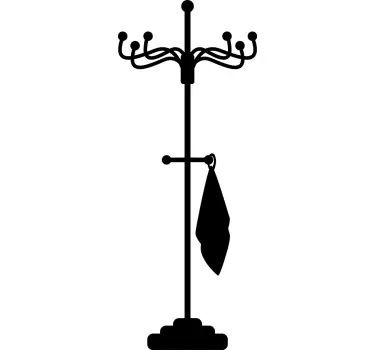 Garderobenständer Sticker - TenStickers