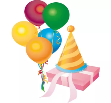 Geburtstag Aufkleber - TenStickers