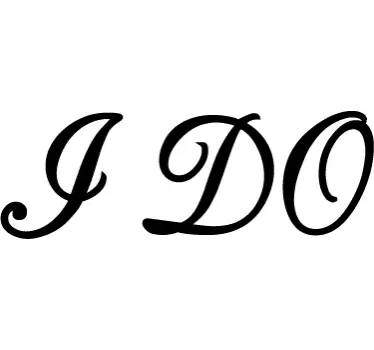 Hochzeitsaufkleber Schuhe I DO - TenStickers