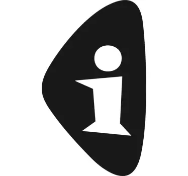 Icon Aufkleber Information - TenStickers