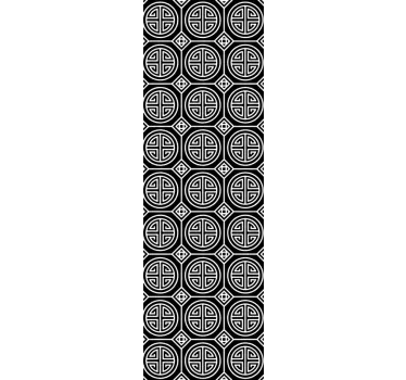 Japanischer Minimalismus Duschwand Aufkleber - TenStickers