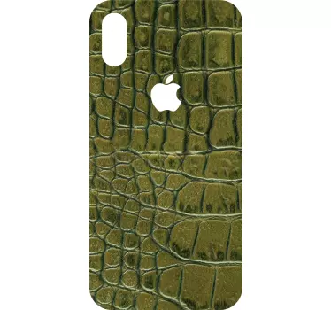 Krokodilbeschaffenheit iphone aufkleber - TenStickers
