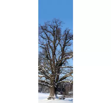 Kühlschrank Aufkleber Winter - TenStickers