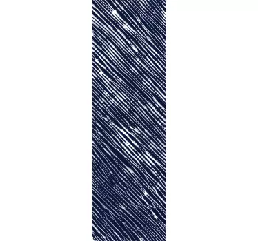 Kühlschrankaufkleber Shibori - TenStickers