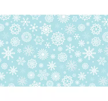Laptop Aufkleber schneeflockenmotiv - TenStickers