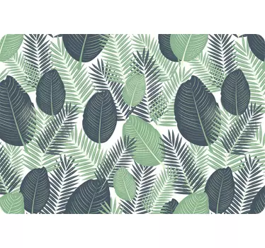 Laptop Sticker Dschungelvegetation - TenStickers