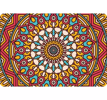 Laptopaufkleber Boho Mandala - TenStickers
