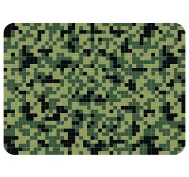 Laptop Sticker mit Camouflage - TenStickers