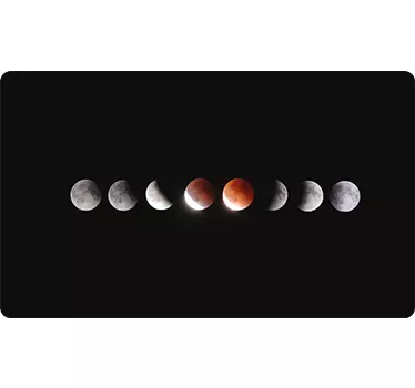 Laptop Aufkleber Sonnenfinsternis - TenStickers