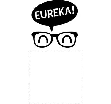 Lichtschalter Eureka Sticker - TenStickers