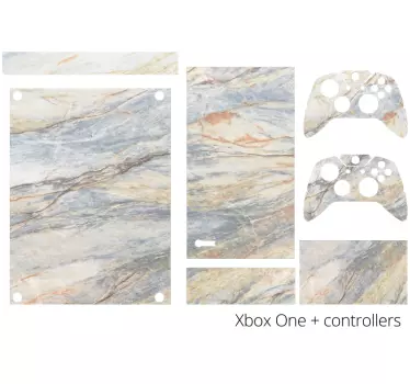 Marmoreffekt xbox sticker - TenStickers