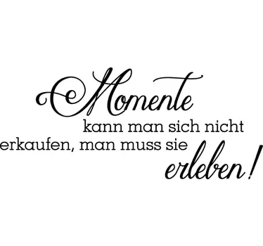 Momente Wandtattoo - TenStickers