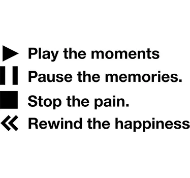 Moments Wandtattoo - TenStickers