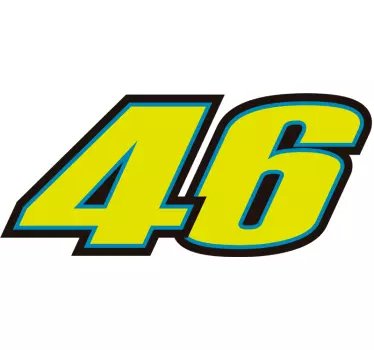 Autoaufkleber Tuning Rossi 46 Samsung - TenStickers