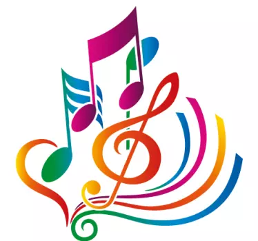 Musik Motive Aufkleber - TenStickers