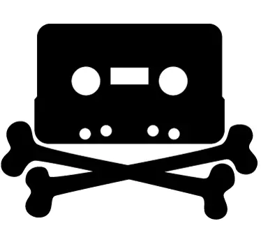 Musikpirat Aufkleber - TenStickers