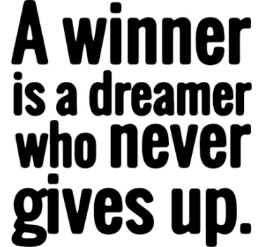 Nelson Mandela Winner Wandtattoo - TenStickers