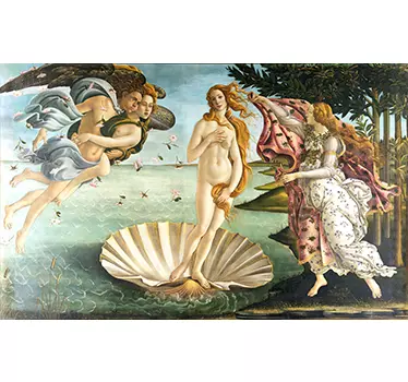 Pegatinas portátil Venus Botticelli - TenStickers