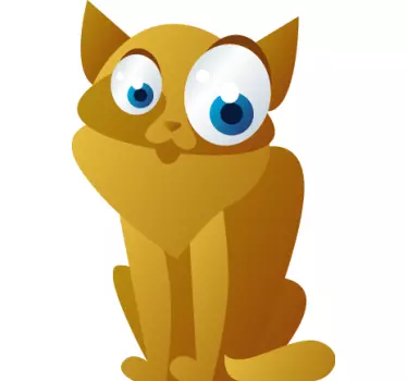 Persische Katze Aufkleber - TenStickers