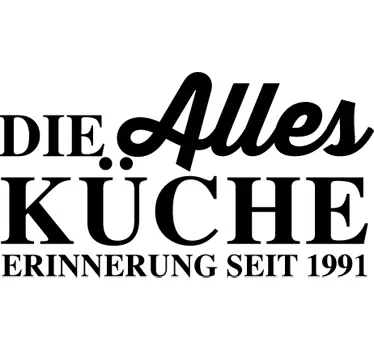 Wandtattoo Küche persönlicher Sticker - TenStickers