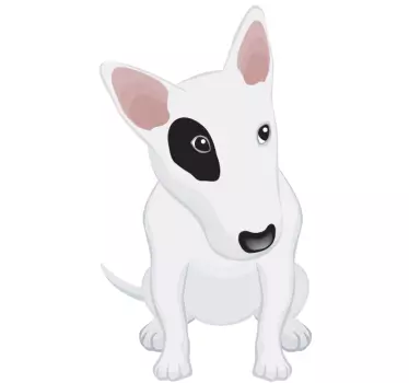 Pitbull Welpe Wandtattoo - TenStickers