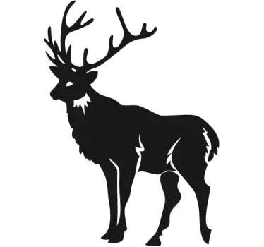 Rentier Aufkleber - TenStickers