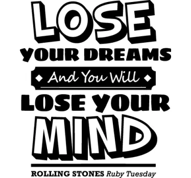 Ruby Tuesday Aufkleber - TenStickers