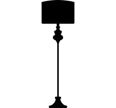 Stehlampe Aufkleber - TenStickers