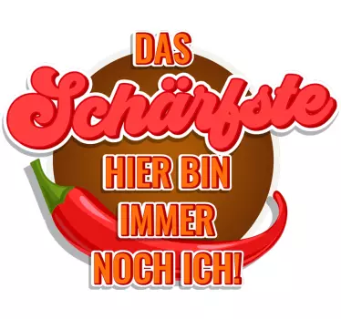 Essen Wandtattoo Küche - Das schärfste - TenStickers