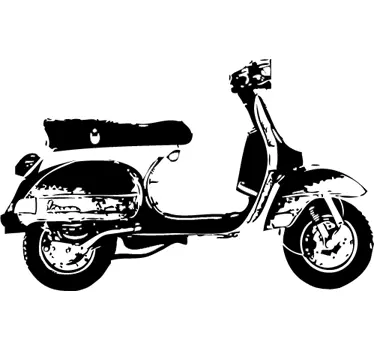 Sticker Vespa - TenStickers