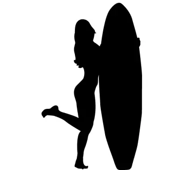 Surferin Aufkleber - TenStickers
