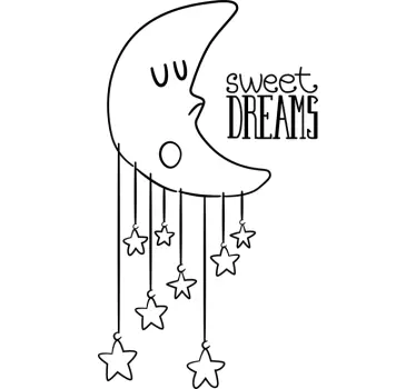 Sweet Dreams Wandtattoo - TenStickers