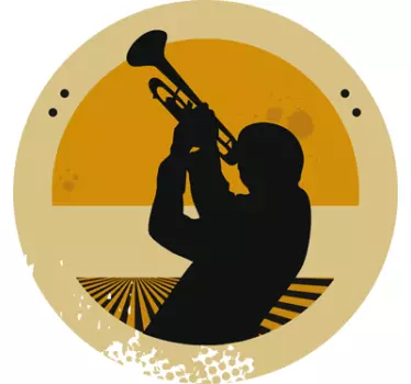 Trompeter Aufkleber - TenStickers