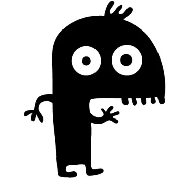 Wandsticker Monster Kinderzimmer - TenStickers