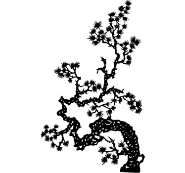 Wandtattoo asiatischer Baum - TenStickers