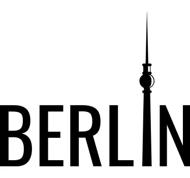 Wandtattoo Wohnzimmer Berlin Fernsehturm - TenStickers