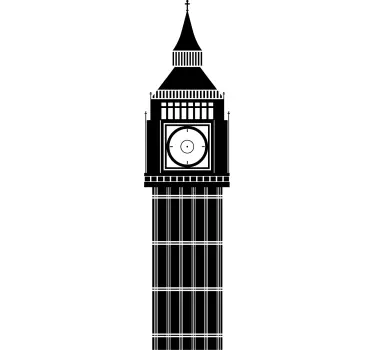 Wandtattoo Big Ben - TenStickers