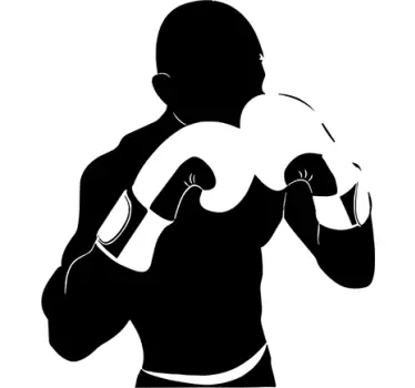 Wandtattoo Boxer - TenStickers