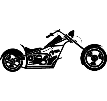 Wandtattoo Chopper - TenStickers