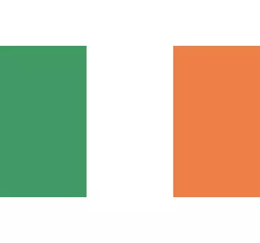 Wandtattoo Flagge Irland - TenStickers
