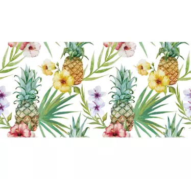verschiedene Aufkleber Ananas Zeichnungen - TenStickers