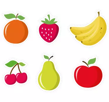 Wandtattoo Küche Obstsalat iPhone - TenStickers