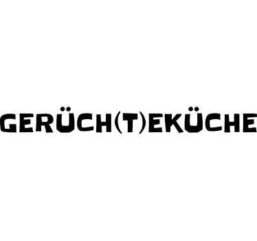 Wandtattoo Gerüchteküche - TenStickers