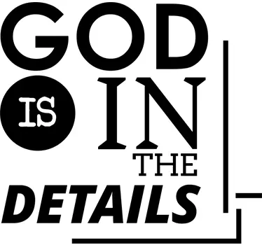 Wandtattoo Gott is in the details - TenStickers