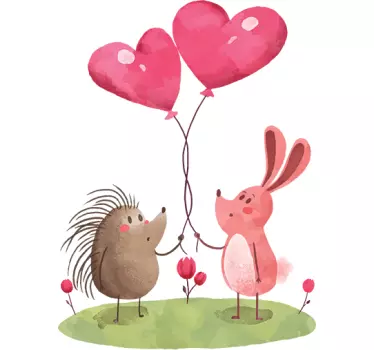 Wandtattoo Kinderbuch Charaktere - TenStickers