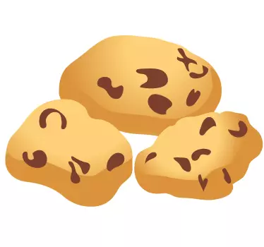 Wandtattoo Küche Cookies - TenStickers