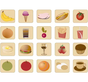 Wandtattoo Küche Essen - TenStickers